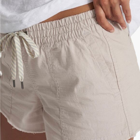 Vuori Women's Vintage Ripstop Drawstring Short Small Gray Outdoors - Picture 11 of 12